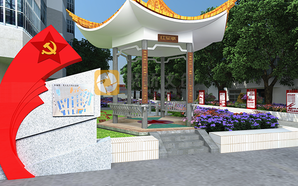 佛山紅色文化設計公司分享，紅色文旅景觀設計要點