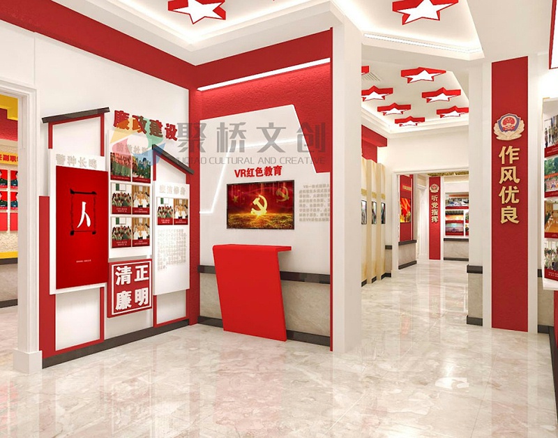 某部隊軍史館廉政文化VR展示設計