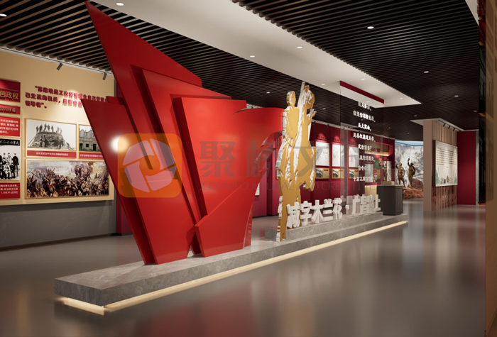 高校紅色教育展廳設(shè)計(jì)