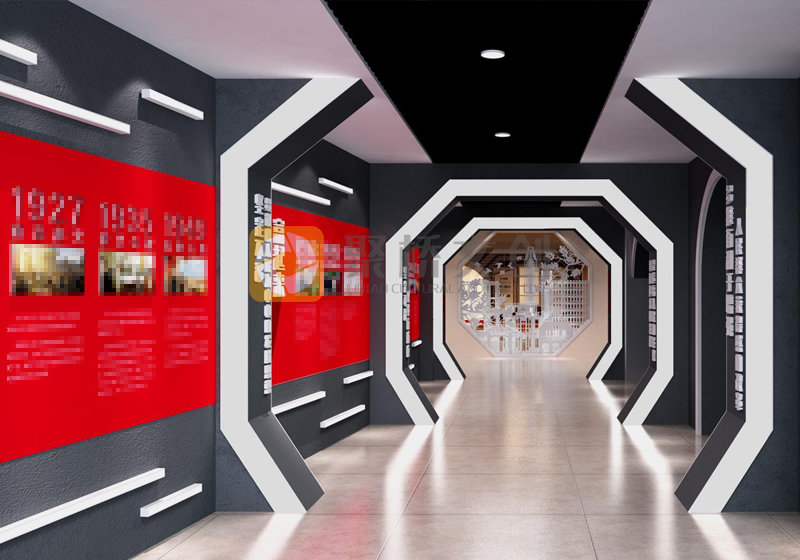 黨建史館黨史歷程創(chuàng)意設(shè)計